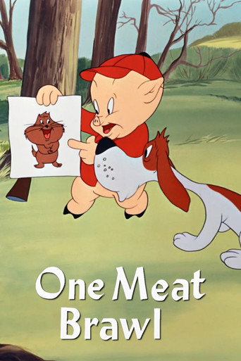 Movie poster for One Meat Brawl (1947)