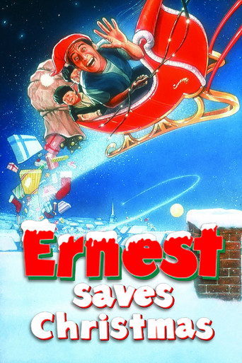 Movie poster for Ernest Saves Christmas (1988)