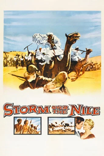 Movie poster for Storm Over the Nile (1955)