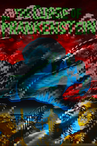 The Curse of Frankenstein poster