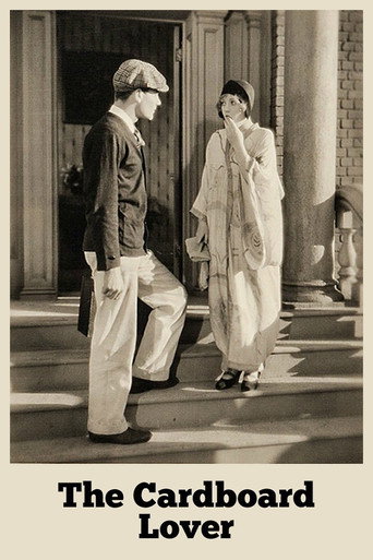 Movie poster for The Cardboard Lover (1928)
