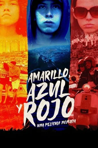 Movie poster for Amarillo, Azul y Rojo (2021)