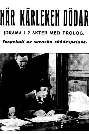 Movie poster for When Love Kills (1913)