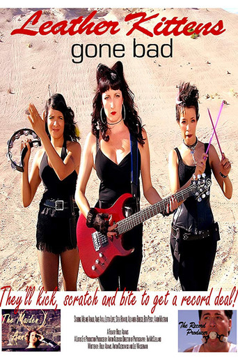 Movie poster for Leather Kittens Gone Bad (2010)