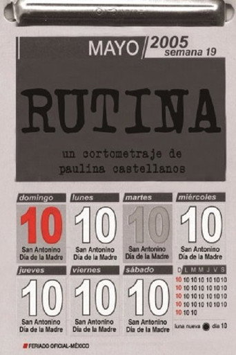 Movie poster for Rutina (2005)