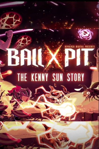 Movie poster for Devolver Digital Presents BALL x PIT: The Kenny Sun Story (2025)