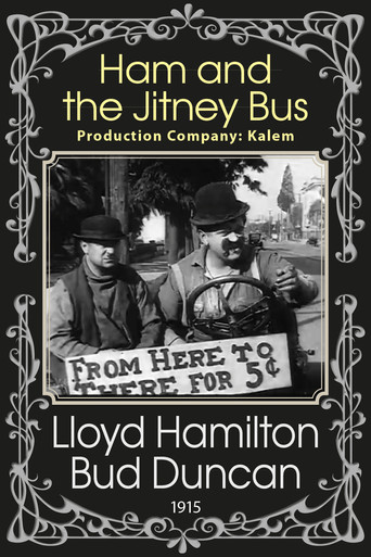Movie poster for Ham and the Jitney Bus (1915)