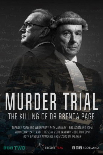 Movie poster for Murder Trial: The Killing of Dr Brenda Page (2024)