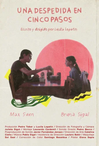 Movie poster for Una despedida en cinco pasos (2024)