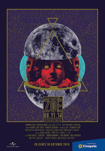 Movie poster for Zoé: 8.11.14 (Live at Foro Sol) (2015)