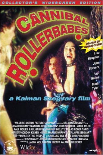 Movie poster for Cannibal Rollerbabes (1997)