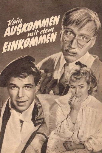 Kein Auskommen mit dem Einkommen poster