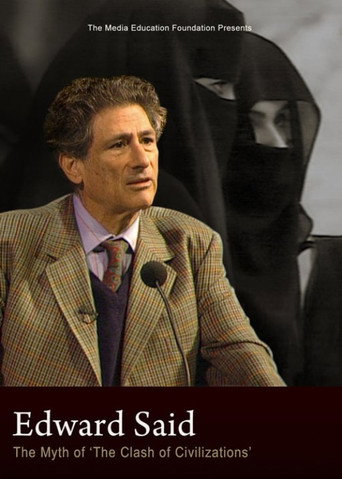 Movie poster for Edward Said: The Myth of "The Clash of Civilizations” (1998)