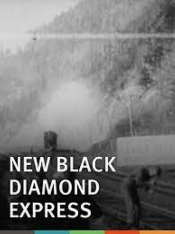 Movie poster for New Black Diamond Express (1900)