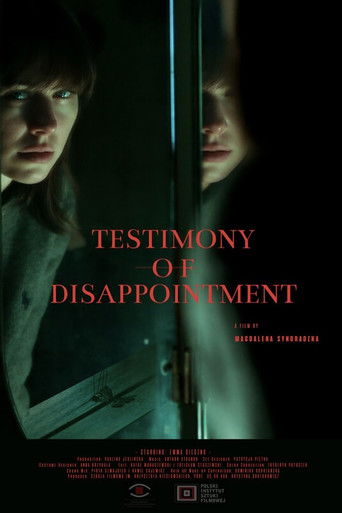 Testimony of Disappointment poster