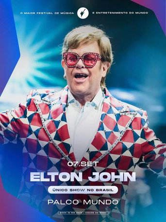 Movie poster for Elton John - Rock In Rio 2026 (2026)
