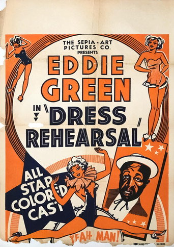 Movie poster for Dress Rehearsal (1939)