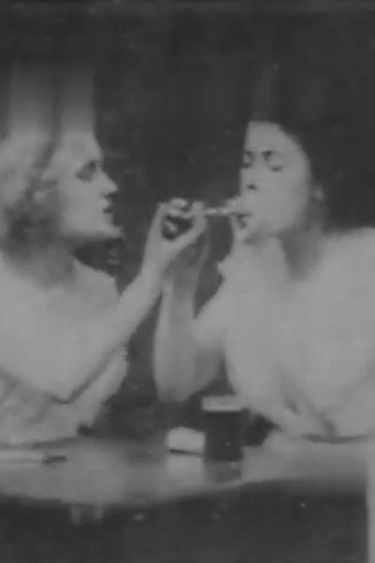 Movie poster for Her First Cigarette (1899)