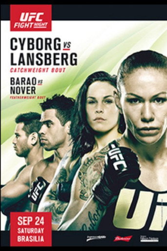 Movie poster for UFC Fight Night 95: Cyborg vs. Lansberg (2016)