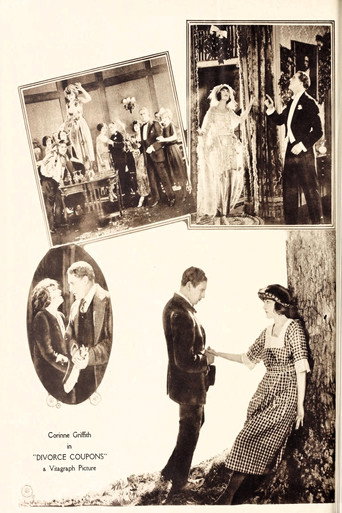 Movie poster for Divorce Coupons (1922)