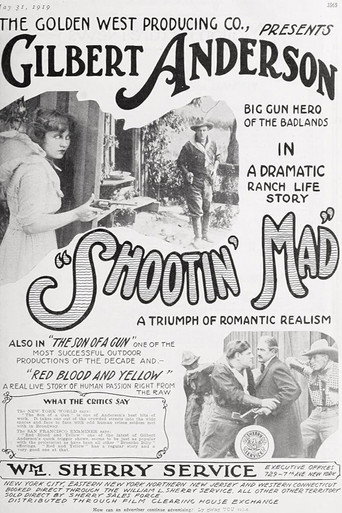 Movie poster for Shootin' Mad (1918)