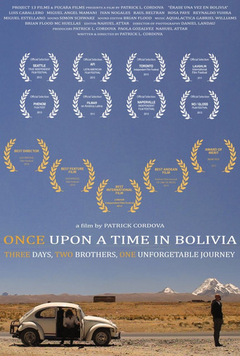Movie poster for Once Upon a Time in Bolivia (2012)