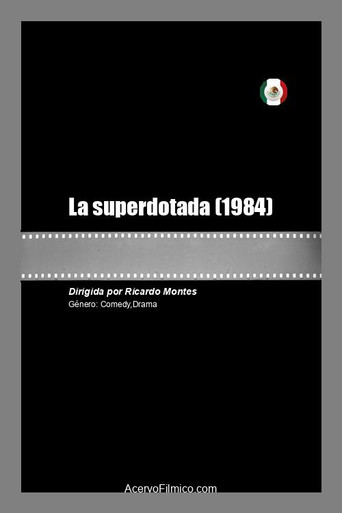 Movie poster for La superdotada (1984)