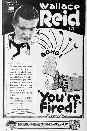 Movie poster for You're Fired (1919)