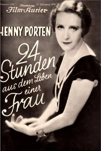 Movie poster for 24 Hours of a Woman's Life (1931)