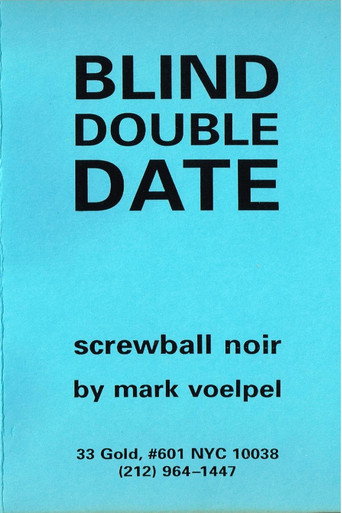 Movie poster for Blind Double Date (1989)