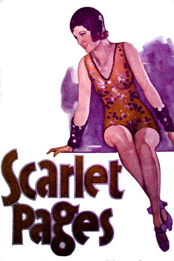 Movie poster for Scarlet Pages (1930)
