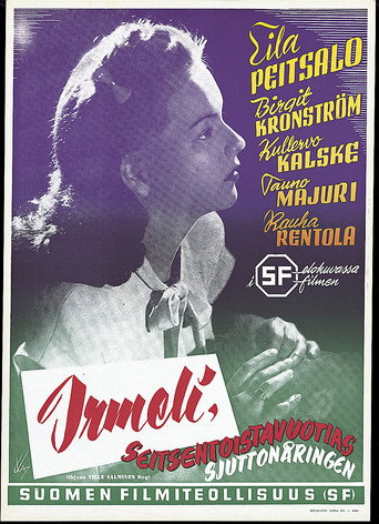 Movie poster for Irmeli, seitsentoistavuotias (1948)