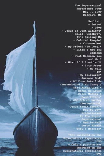 Movie poster for The Supernatural Experience Tour (1999)