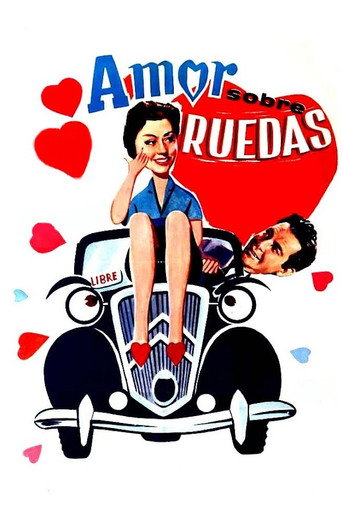 Movie poster for Love on Wheels (1954)