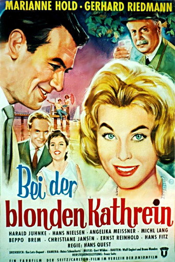 Bei der blonden Kathrein poster