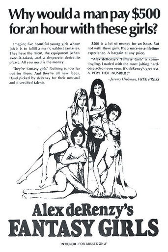 Movie poster for Fantasy Girls (1974)