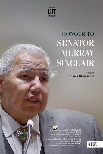 Movie poster for Honour to Senator Murray Sinclair (2021)