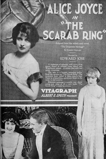 Movie poster for The Scarab Ring (1921)