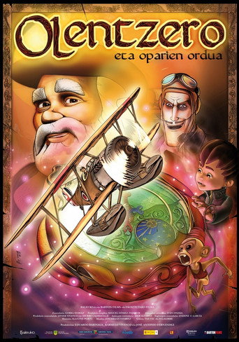 Movie poster for Olentzero eta oparien ordua