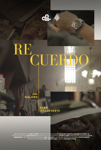 Movie poster for Recuerdo (2023)