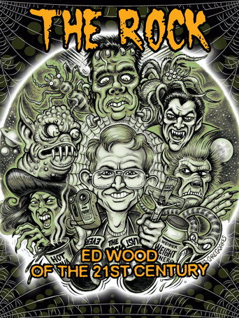 Movie poster for The Rock: Ed Wood of the 21st Century (2010)