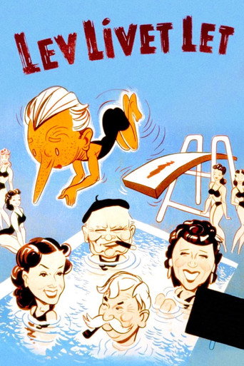 Movie poster for Lev livet let (1944)