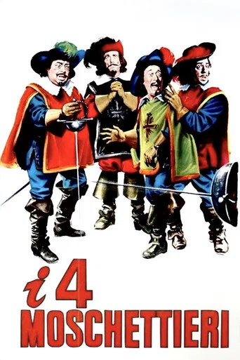Movie poster for I 4 moschettieri (1963)
