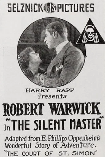 Movie poster for The Silent Master (1917)