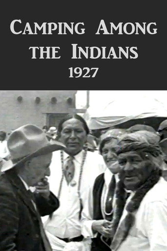 Movie poster for Camping Among the Indians (1927)