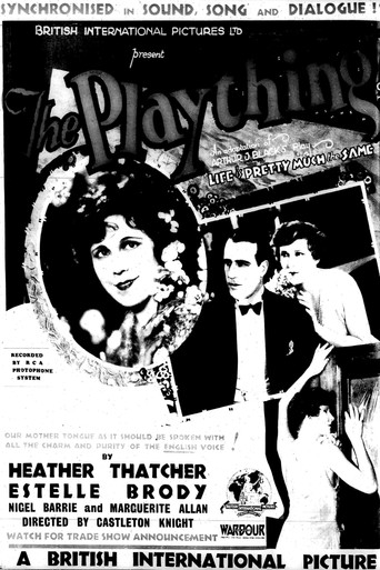 Movie poster for The Plaything (1929)