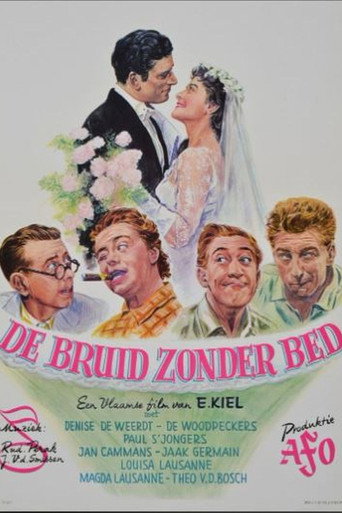 Movie poster for De bruid zonder bed (1955)