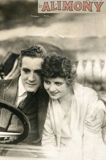 Movie poster for Alimony (1917)
