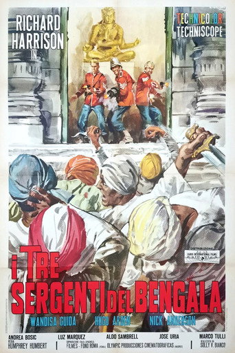 Three Sergeants of Bengal poster