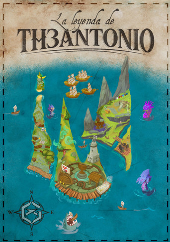 Movie poster for La leyenda de Th3Antonio (2024)